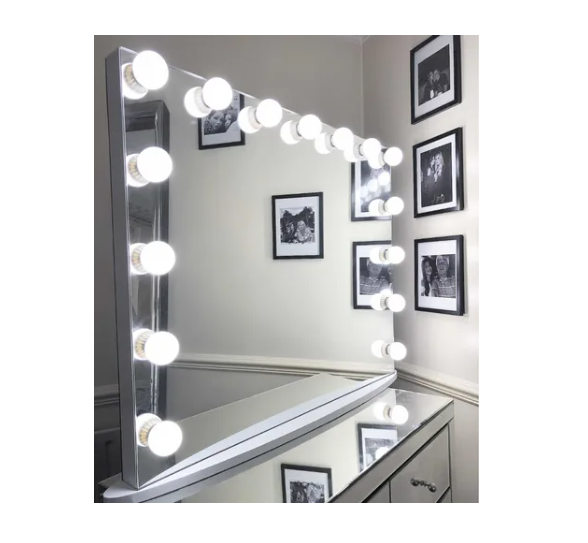 Set De 10 Luces Led Ampolletas Para Espejos Usb-7