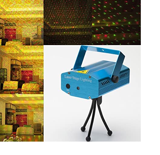 Mini Proyector Láser Iluminación Escenario Para Fiestas DJ-2