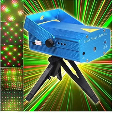Mini Proyector Láser Iluminación Escenario Para Fiestas DJ-3