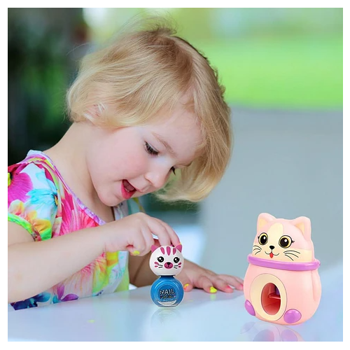 Kit De Arte De Uñas Para Niñas Juego De Esmaltes -5