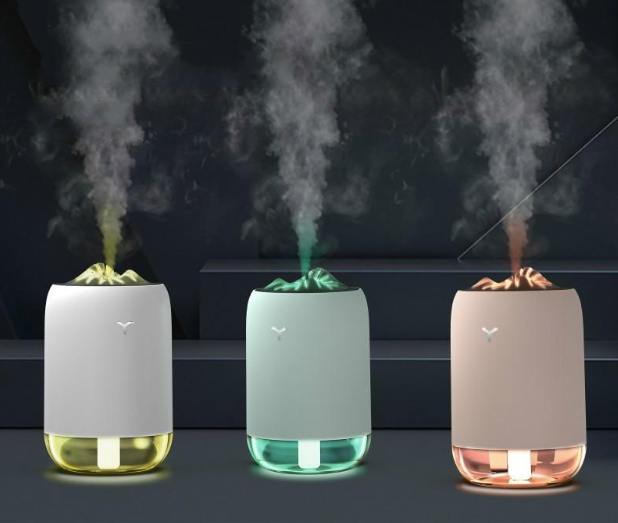 Humidificador Con Luz De Llama Mágica Difusor Ultrasónico -3