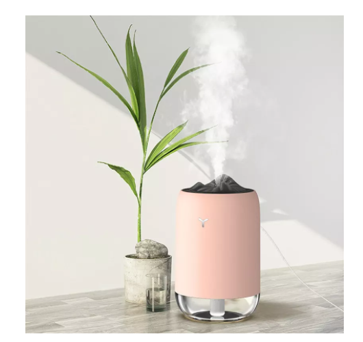 Humidificador Con Luz De Llama Mágica Difusor Ultrasónico -2