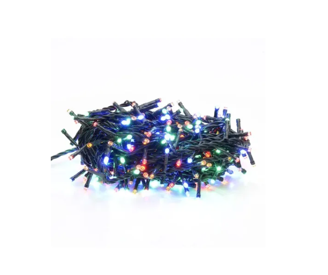 Guirnalda De Luces Multicolor 200 Luces Navideñas Decorativas-0
