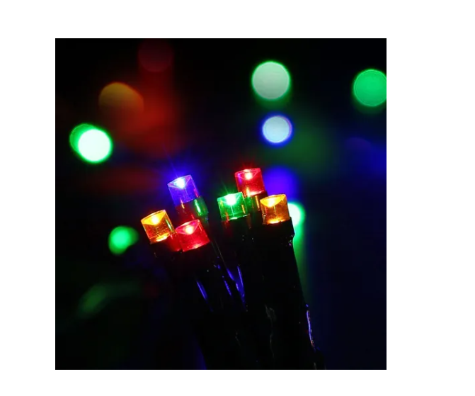 Guirnalda De Luces Multicolor 200 Luces Navideñas Decorativas-3