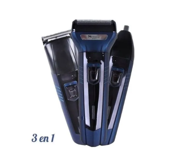 Máquina Afeitadora Profesional Recargable 3 En 1-4