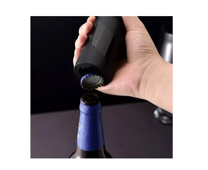 Destapador De Botellas Abridor De Cervezas Automático Con Imán-3