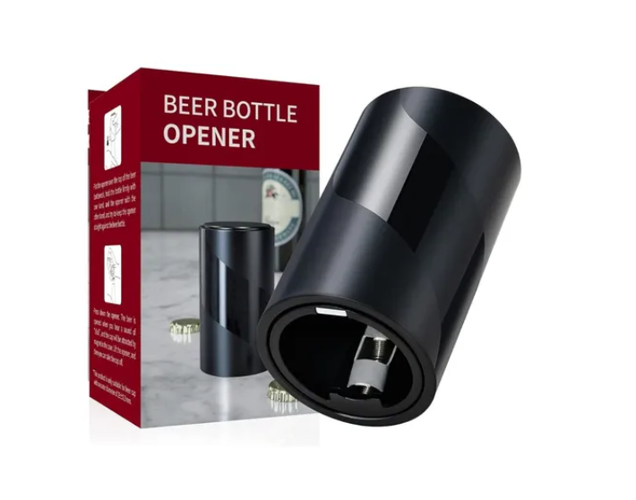 Destapador De Botellas Abridor De Cervezas Automático Con Imán-5