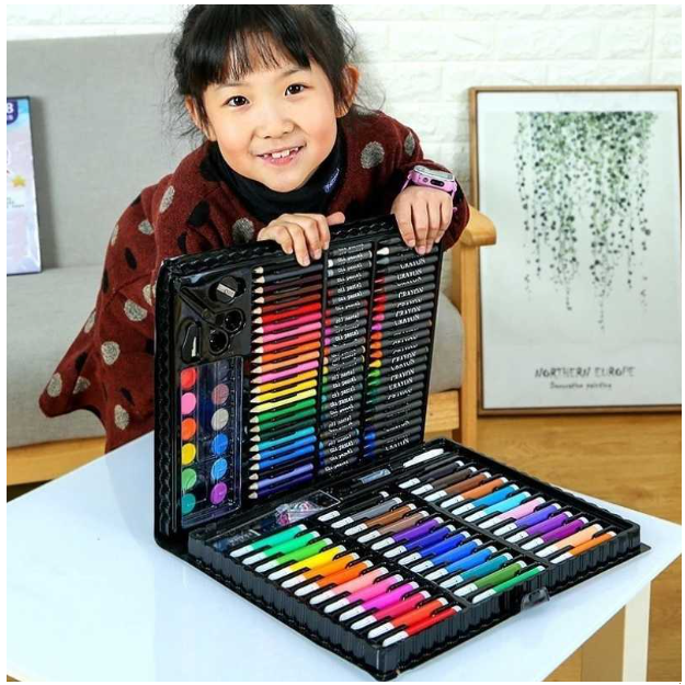 Conjunto De Arte Caja De 150 Piezas Para Niños -4