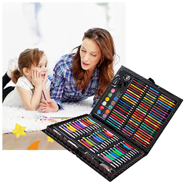 Conjunto De Arte Caja De 150 Piezas Para Niños -2
