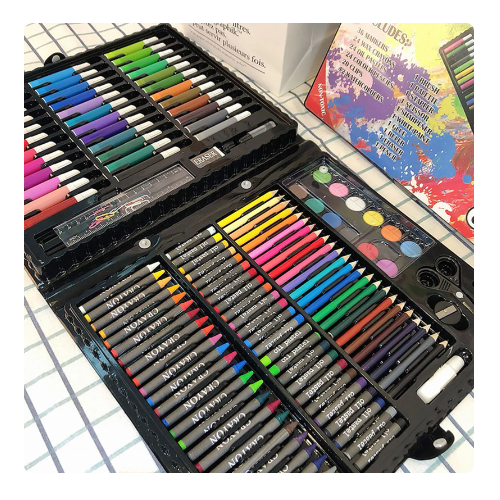 Conjunto De Arte Caja De 150 Piezas Para Niños -3