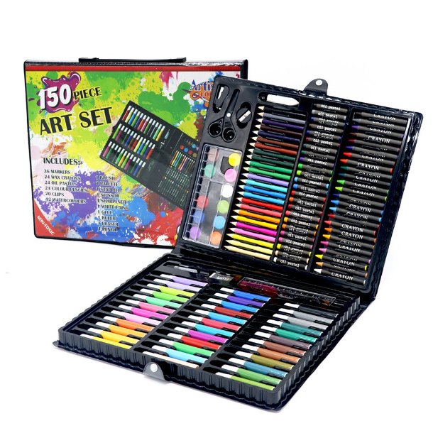 Conjunto De Arte Caja De 150 Piezas Para Niños -1