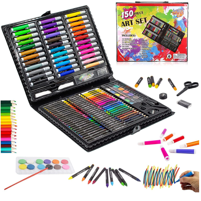 Conjunto De Arte Caja De 150 Piezas Para Niños -5