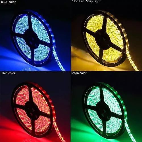 Tira Luces Led Rgb Con Mando Para Cambiar Colores 2 Metros-2