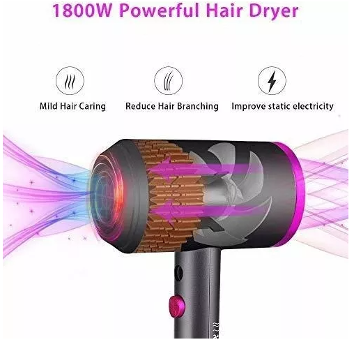 Secador De Cabello Iónico Aire Frio Y Aire Caliente-2