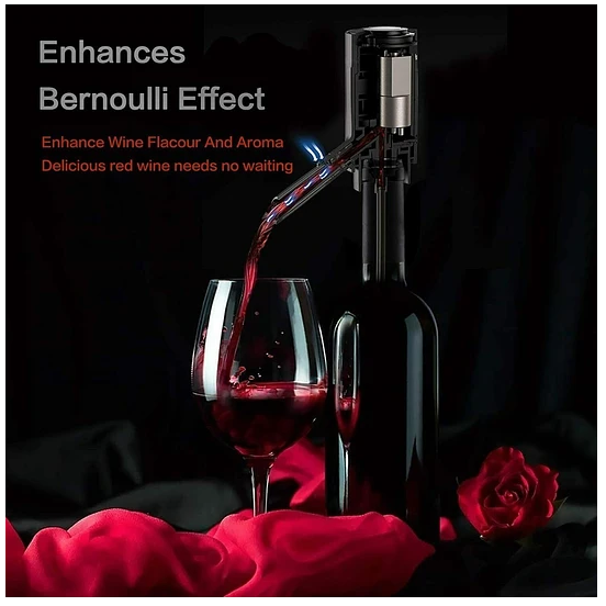 Dispensador De Vino Eléctrico Recargable USB-7