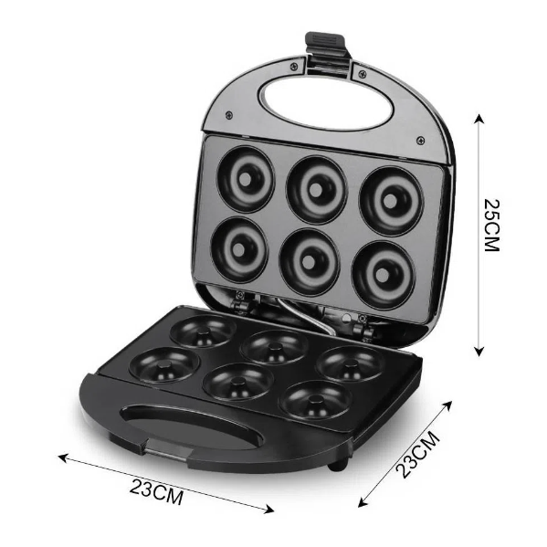 Maquina Para Hacer Mini Donas Capacidad 6 Unidades-1
