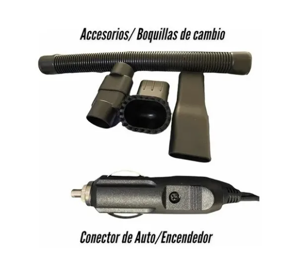 Aspiradora Portátil Para Auto 12v Fácil Uso-1