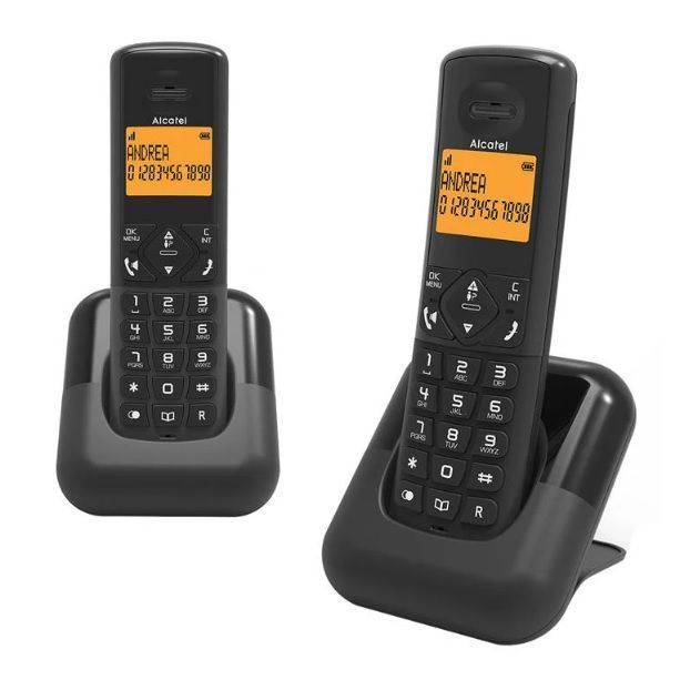Teléfono Inalámbrico Alcatel Modelo D610 Duo-0