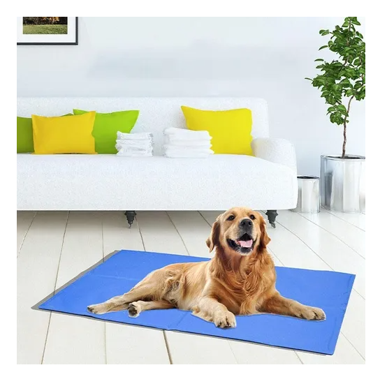 Manta Para Mascotas Alfombrilla Refrescante Talla L Fácil De Limpiar-3
