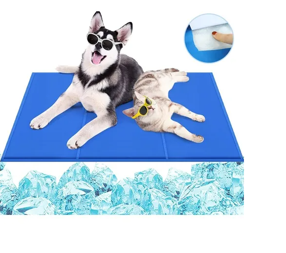 Manta Para Mascotas Alfombrilla Refrescante Talla L Fácil De Limpiar-4