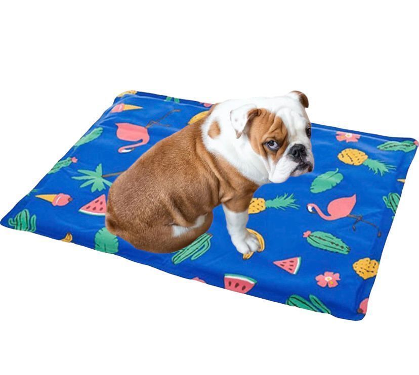 Manta Para Mascotas Alfombrilla Refrescante Talla L Fácil De Limpiar-1