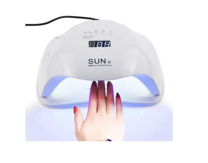 Lámpara Led Uv De 54w Secador De Uñas Sun X-3