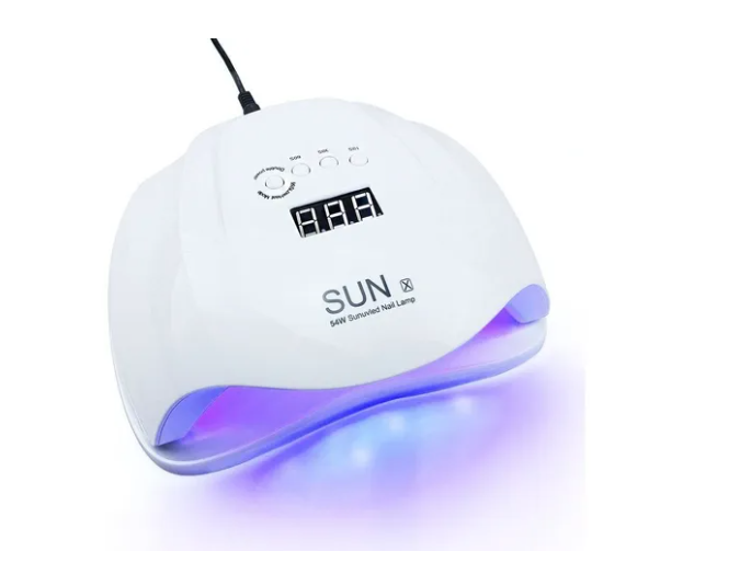 Lámpara Led Uv De 54w Secador De Uñas Sun X-0