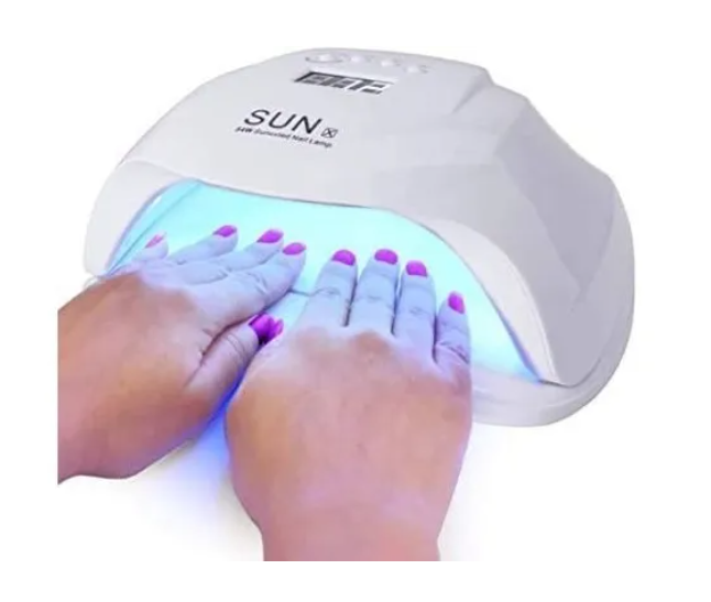 Lámpara Led Uv De 54w Secador De Uñas Sun X-2