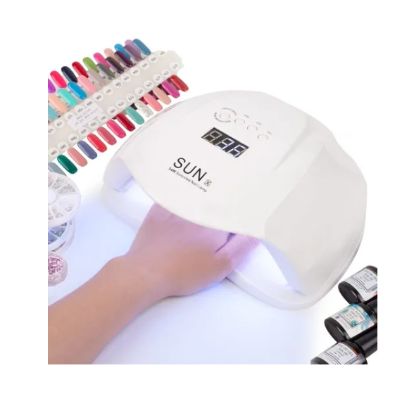 Lámpara Led Uv De 54w Secador De Uñas Sun X-1