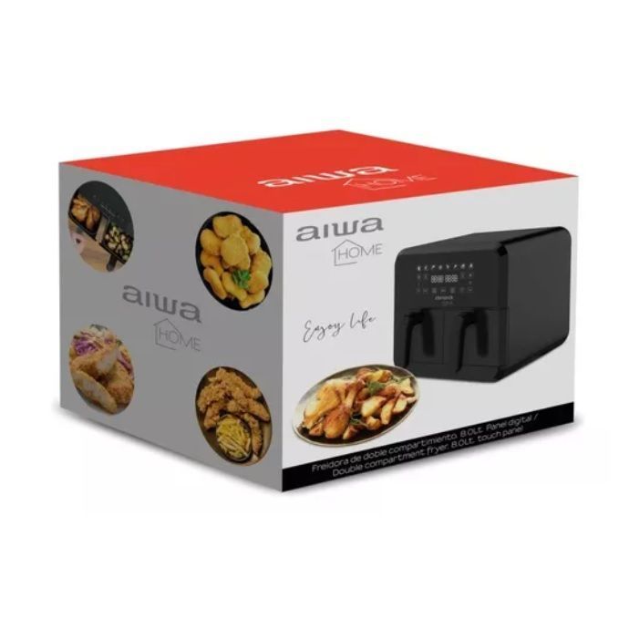 Freidora De Aire Digital Aiwa 8 Litros AW-HAFT8001-0