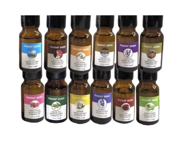 Pack De 12 Aceites Esenciales Aromaticos De 10ml C/U Variados-0