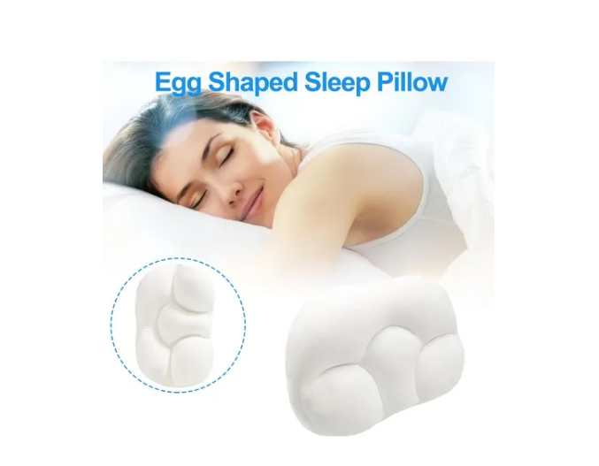 Almohada Cervical Confortable Ergonómica Egg Sleeper-3