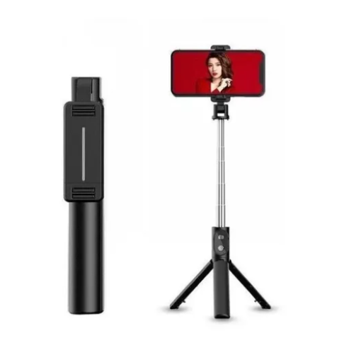 Palo Para Selfie Con Bluetooth Telescópico Trípode Portátil-3
