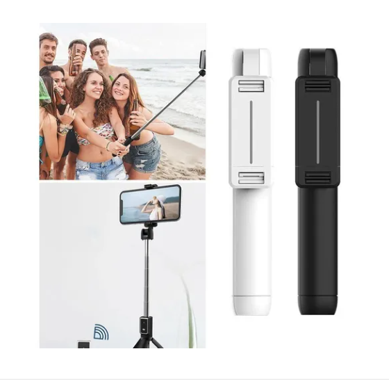 Palo Para Selfie Con Bluetooth Telescópico Trípode Portátil-4