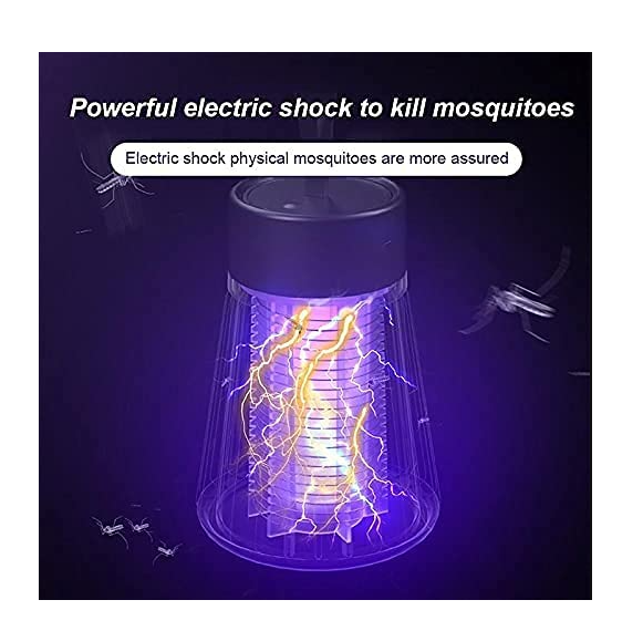 Lampara De Descarga Eléctrica Para Matar Insectos Mosquitos-1