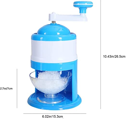 Trituradora De Hielo Manual De Manivela Maquina De Granizado-2