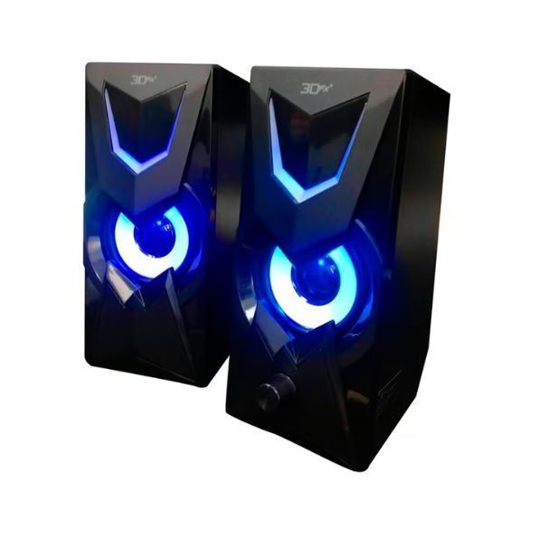 Parlante Gamer para PC Gwydyon 2.0 3DFX-2