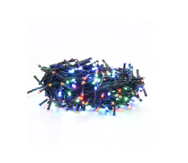Guirnalda De Luces Navideñas 100 Luces Multicolor Navidad-0
