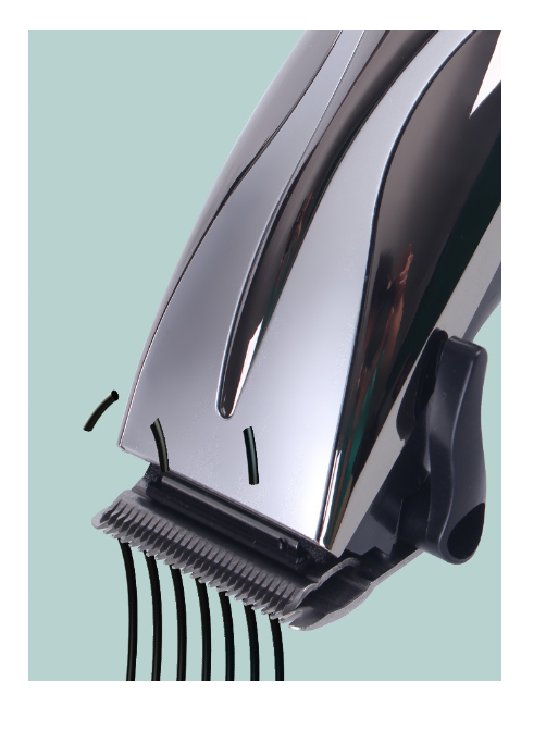 Maquina Cortadora De Pelo Masculina Afeitadora Hoja Ajustable-5