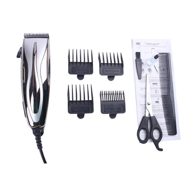 Maquina Cortadora De Pelo Masculina Afeitadora Hoja Ajustable-4