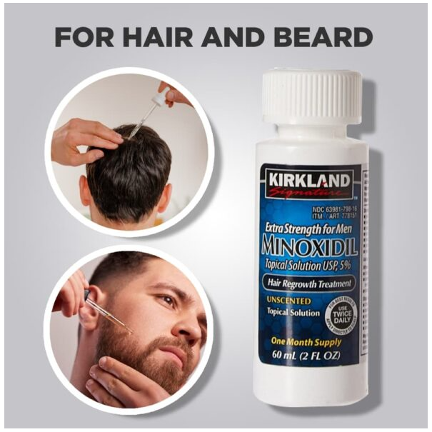 Minoxidil KIRKLANDS 5% Tratamiento Capilar Para 3 Meses-4
