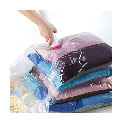 Pack 5 Bolsas De Almacenamiento Al Vacío Para Ahorro De Espacio 60x80-0
