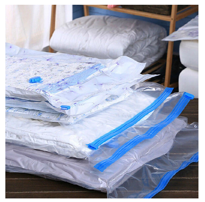 Pack 5 Bolsas De Almacenamiento Al Vacío Para Ahorro De Espacio 60x80-6