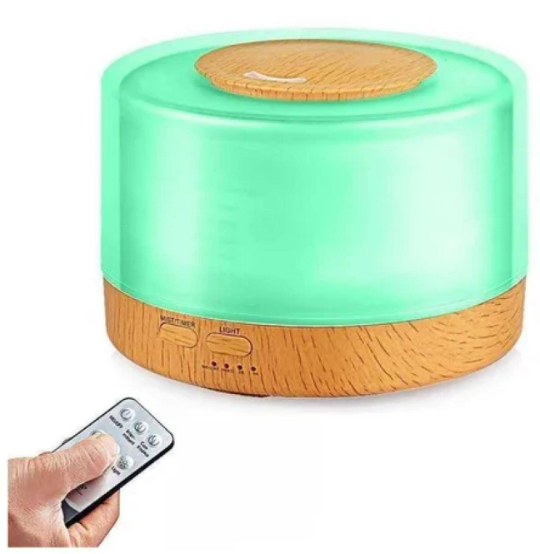 Humidificador Con Luces Led De Colores Vaporizador Con Control Remoto-2