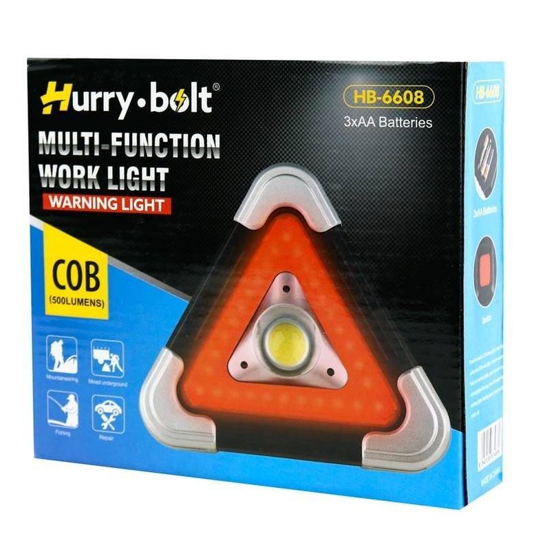 Luz De Emergencia Triangulo Multifunción-4