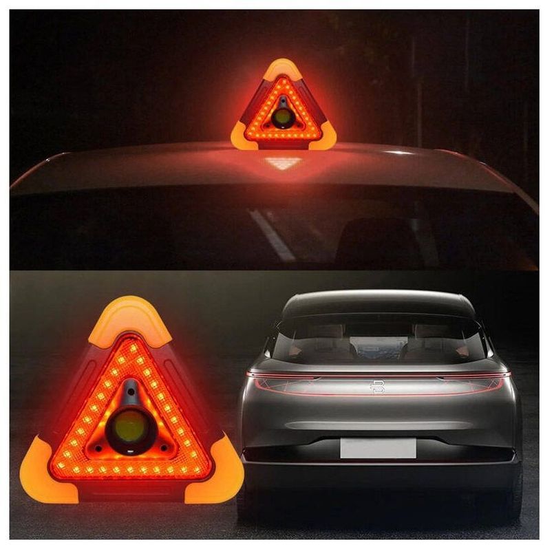 Luz De Emergencia Triangulo Multifunción-5