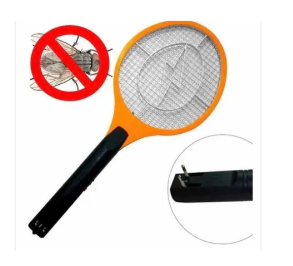 Raqueta Eléctrica Mata Moscas, Mosquitos E Insectos Hogar-2