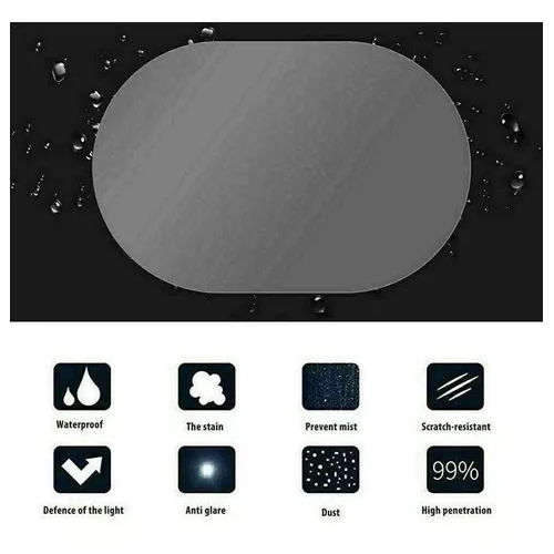 Set De Laminas Para Espejo Retrovisor Universal -1