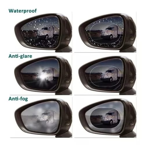 Set De Laminas Para Espejo Retrovisor Universal -4