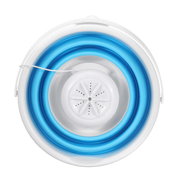 Mini Lavadora Plegable Eléctrica Automática Ultrasónico Portátil-4